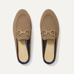 The Double Bit Loafer Mule - Portobello