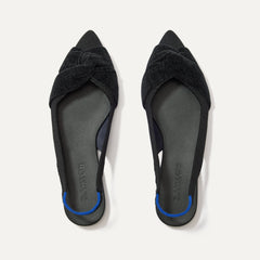 The Twist Point Slingback
